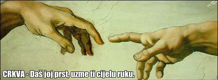 Bog ti je dao život, Crkva ti ga uzima