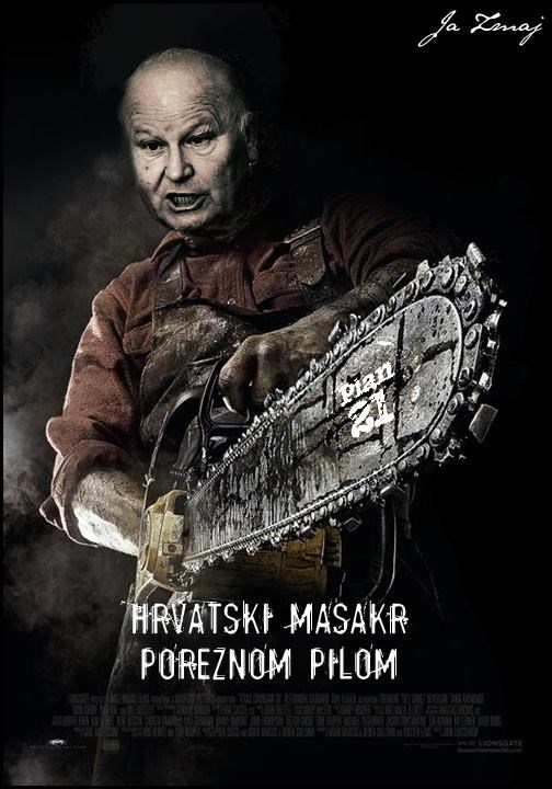 Hrvatski masakr poreznom pilom