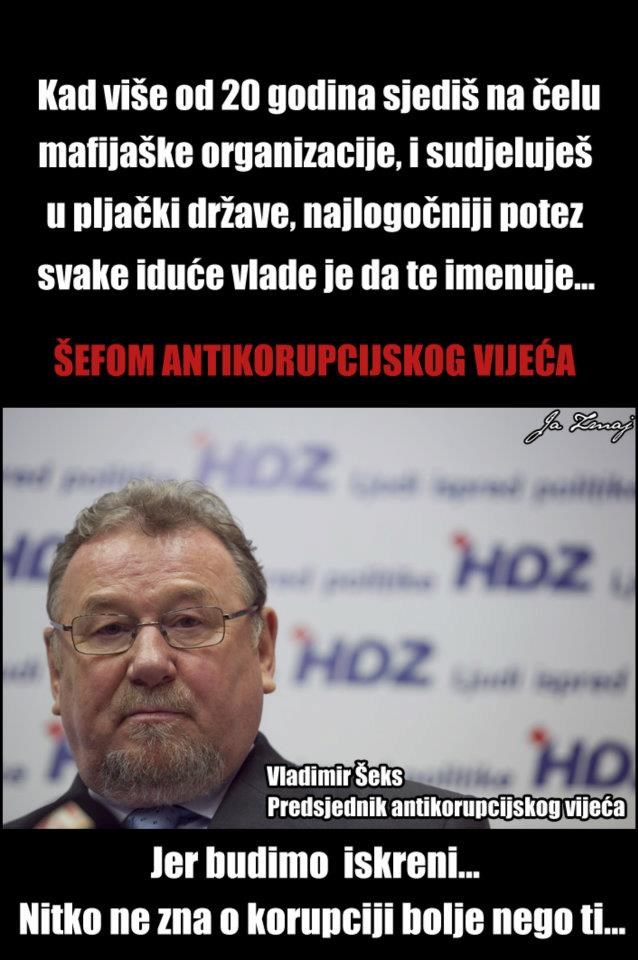Vladimir Šeks - Superhik u borbi protiv korupcije