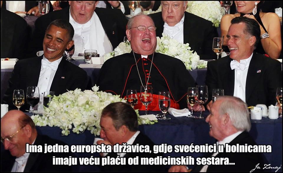Hrvatska dotakla dno: Svećenicima u bolnicama još para!