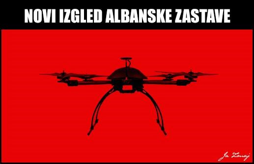 Albanija redizajnirala zastavu?
