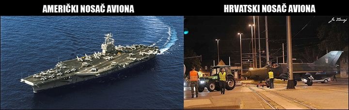 Ameri "male bebe", svijet strepi od hrvatskih nosača aviona!