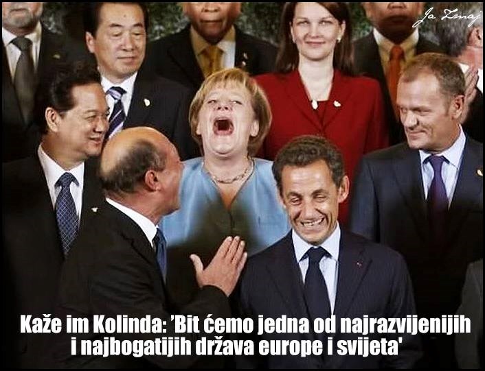 Kolindin stand-up oduševio EU