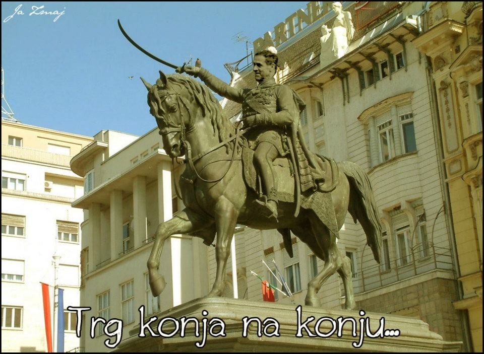 Trg konja na konju: Bandić vs. Kerum 1:0