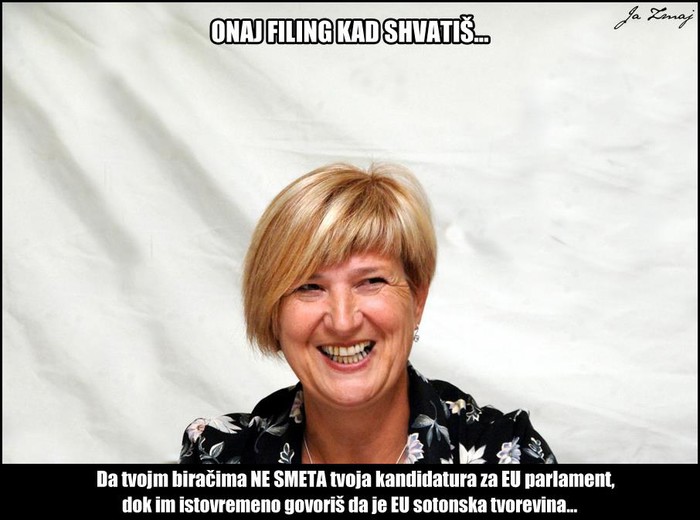 EU je pakao - pošaljite me u parlament!