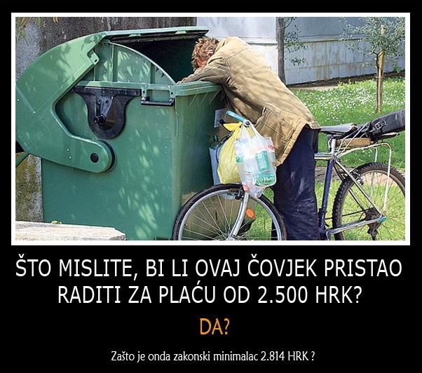 Posljedice zakonskog minimalca