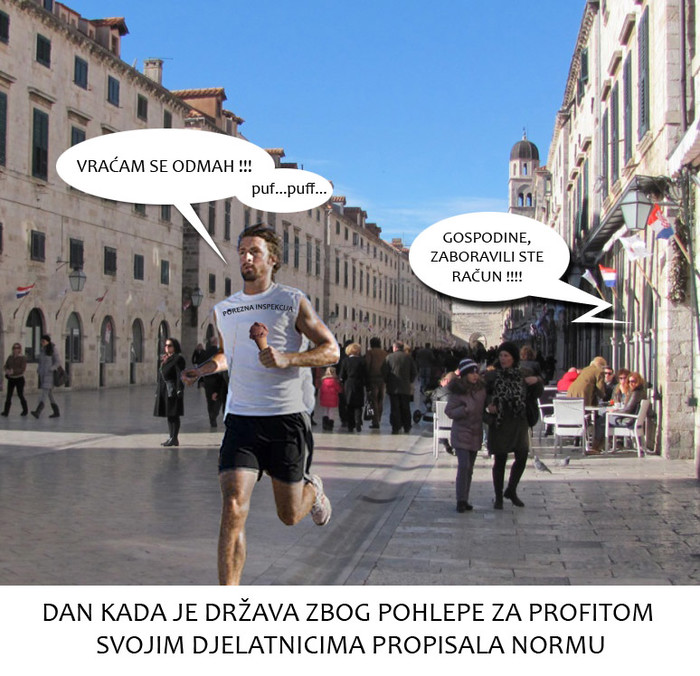Porezni inspektori na normi