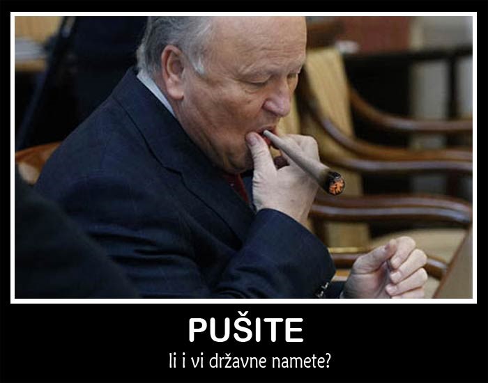 Pušenje nameta