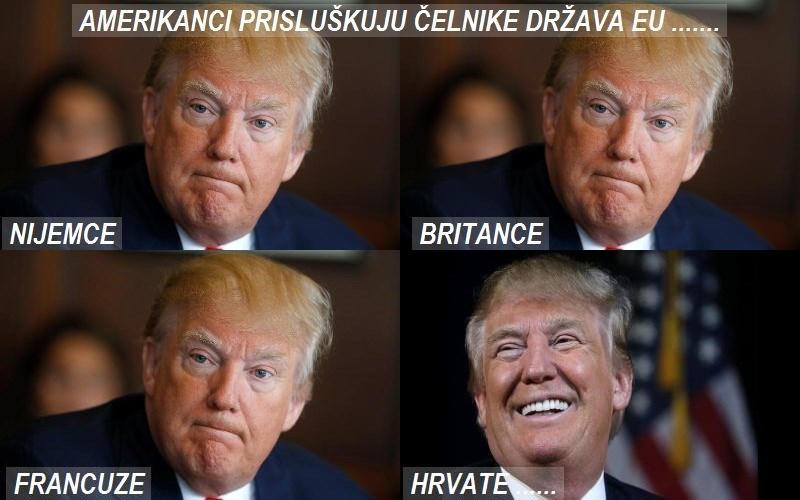 Trump prisluškuje...