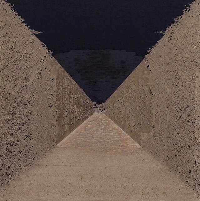 Jedna od piramida u Gizi slikana iz ptičje perspektive