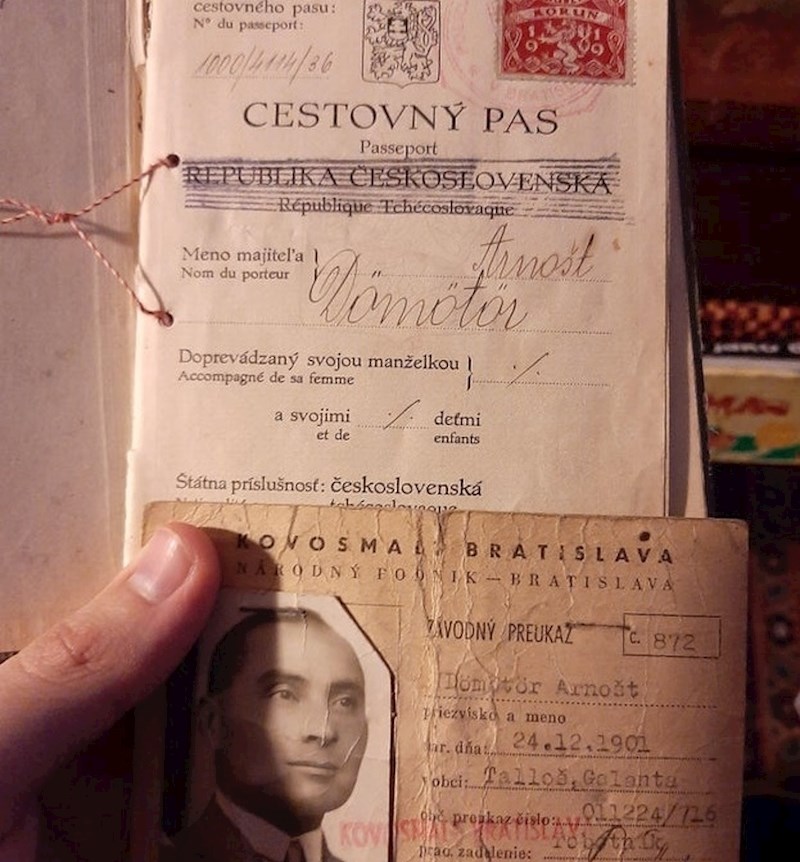 "Dokumenti i putnička dozvola moga pradjeda"