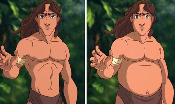Evo kako bi poznati Disneyevi likovi izgledali da imaju koju kilu viška