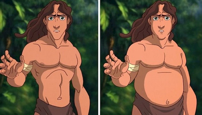 Evo kako bi poznati Disneyevi likovi izgledali da imaju koju kilu viška