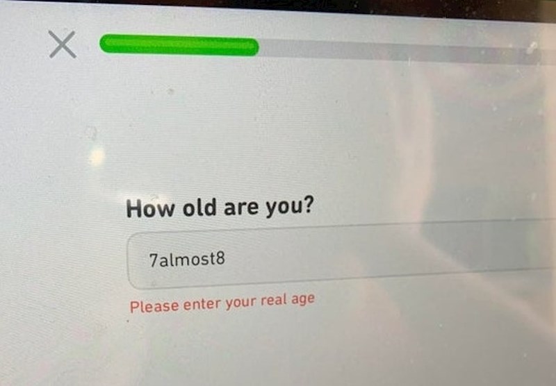 Koliko imaš godina? 7 skoro 8