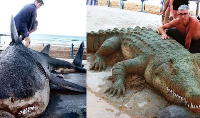 Skulpture u pijesku ovog umjetnika postale hit, izgledaju jako realno