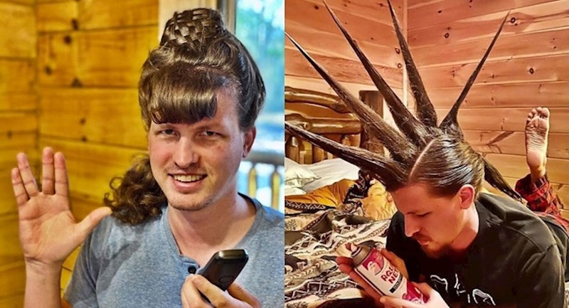 Njegovoj curi frizerki je bilo dosadno u karanteni, pa joj je prepustio svoju kosu