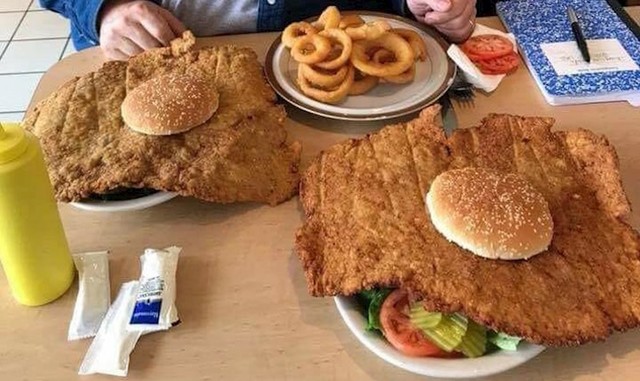 "Kako se jede ovaj burger?"