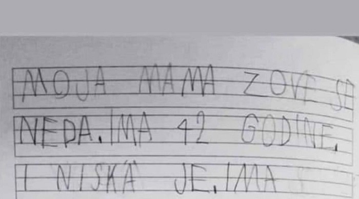 Mališan je iskrenim opisom majke nasmijao ljude na internetu