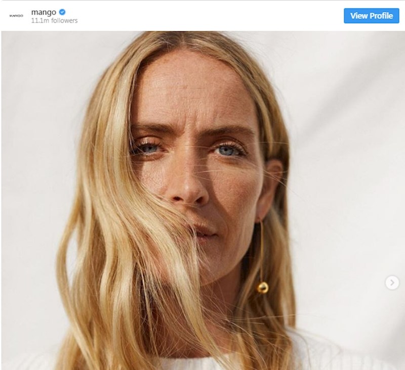 Modna kuća Mango ne uklanja modelima godine