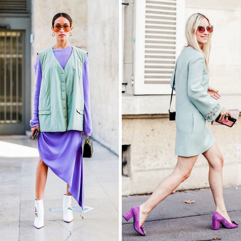 Zelena i ljubičasta