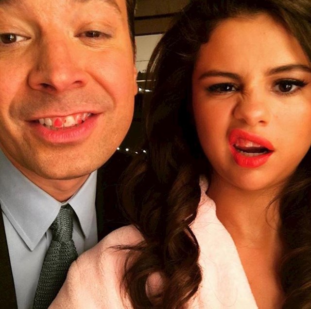 Selena Gomez i Jimmy Fallon
