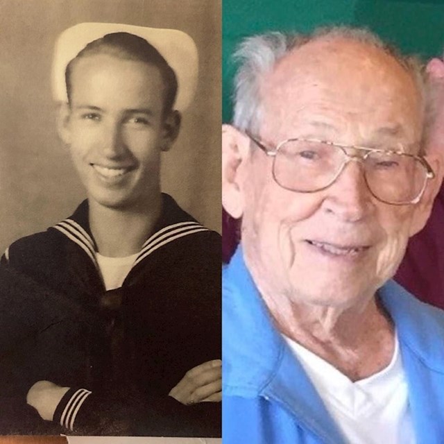 "Moj djed je danas napunio 100 godina! 1941. u odnosu na sada. "