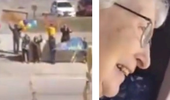 VIDEO Obitelj ove žene nije dozvolila koronavirusu da uništi proslavu njenog 85. rođendana