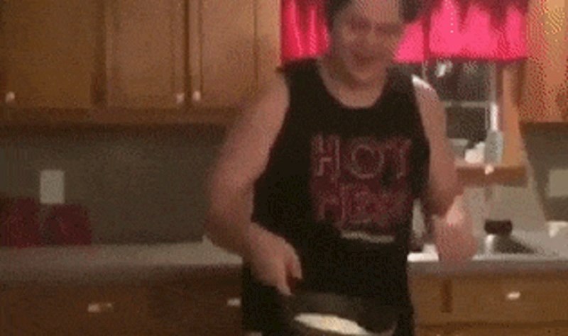 Lik si je prvi put sam priredio večeru, to je završilo katastrofalno