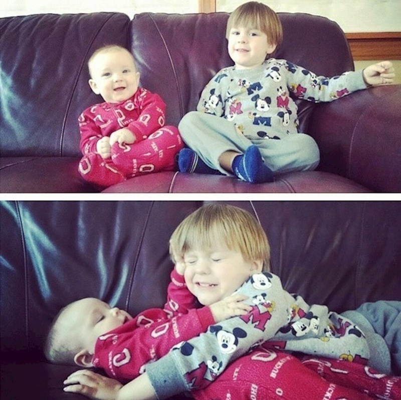 Bili su mirni čak 5 sekundi :D