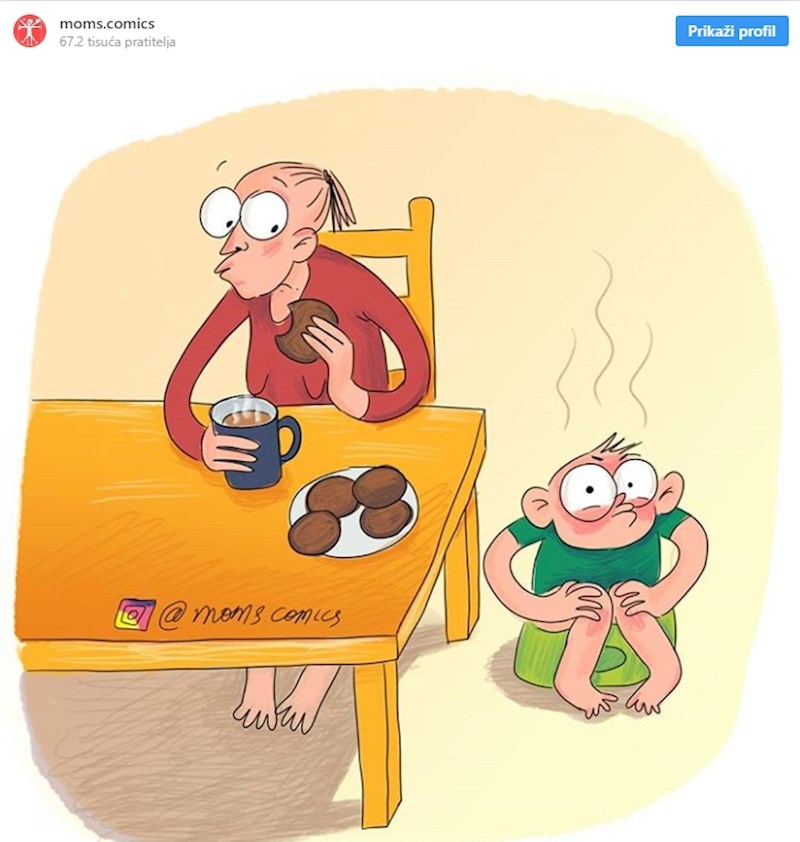 "Kako misliš to su tvoji keksi?!"