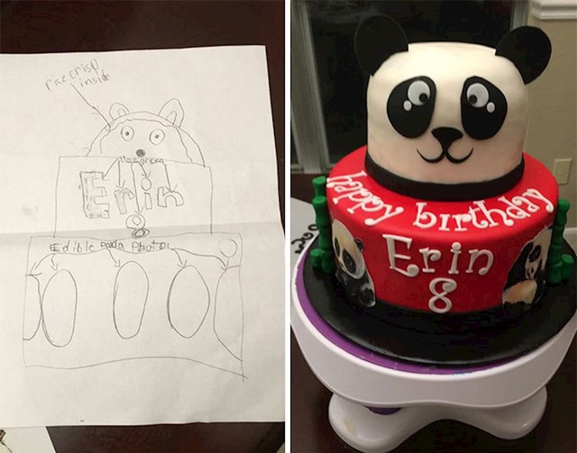 "Torta po želji moje kćeri..."