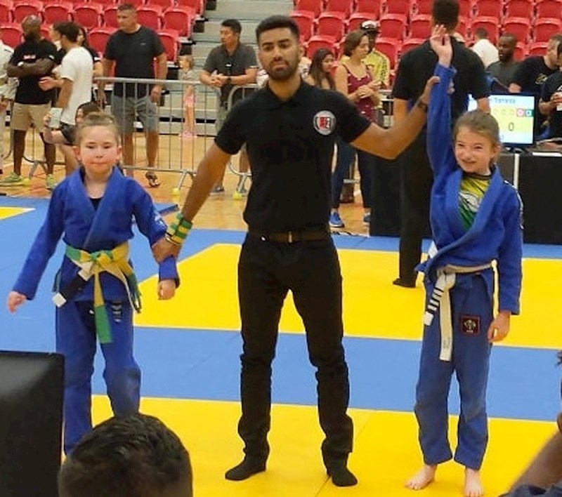 Nakon godinu dana vježbanja napokon je uspjela odvojiti prvo mjesto