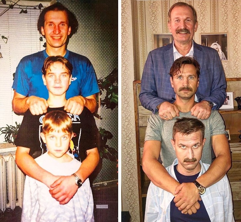 Djeca su postala odrasli ljudi, a tata kao da ne stari