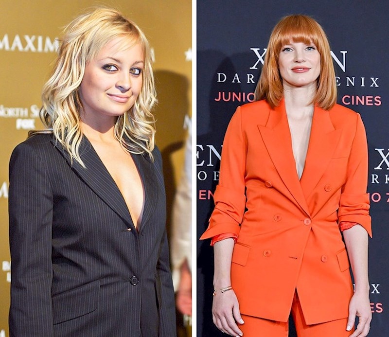 Sakoi bez ičega ispod njih