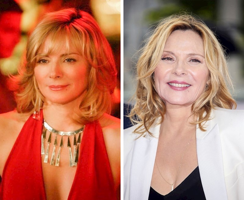 Kim Cattrall kao zavodnica Samantha Jones u seriji Seks i Grad