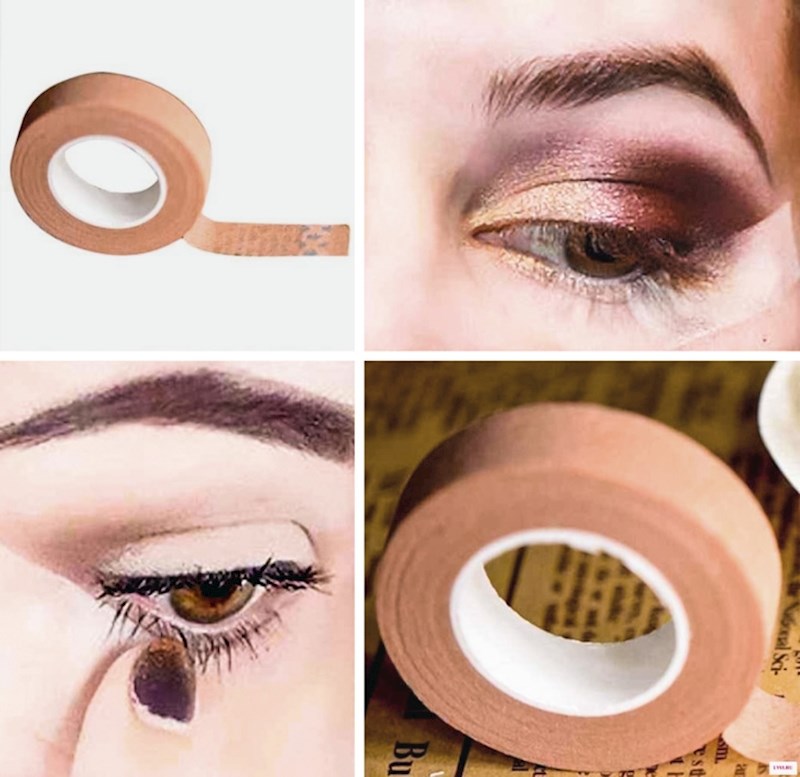 Selotejp za precizno šminkanje