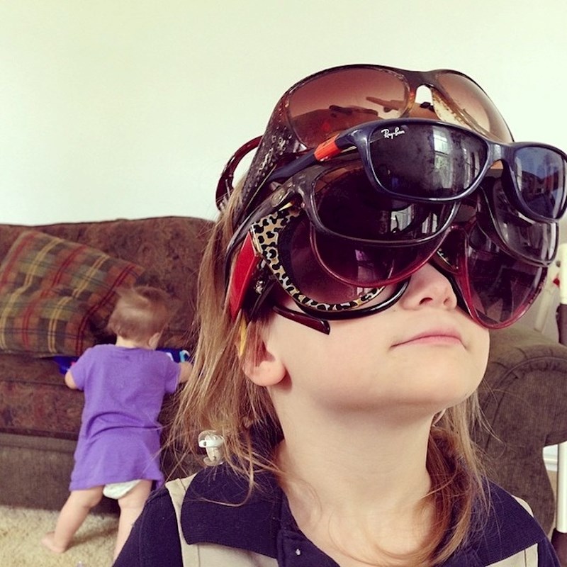 "Obožava sunčane naočale..."