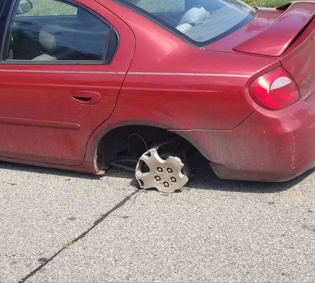 "Ovako se dovezao..."