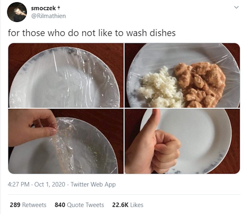 Potrebno je samo malo prozirne folije... :D