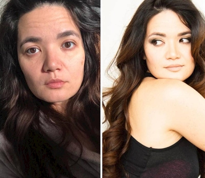 Nema toga što dobro svjetlo i šminka ne mogu popraviti