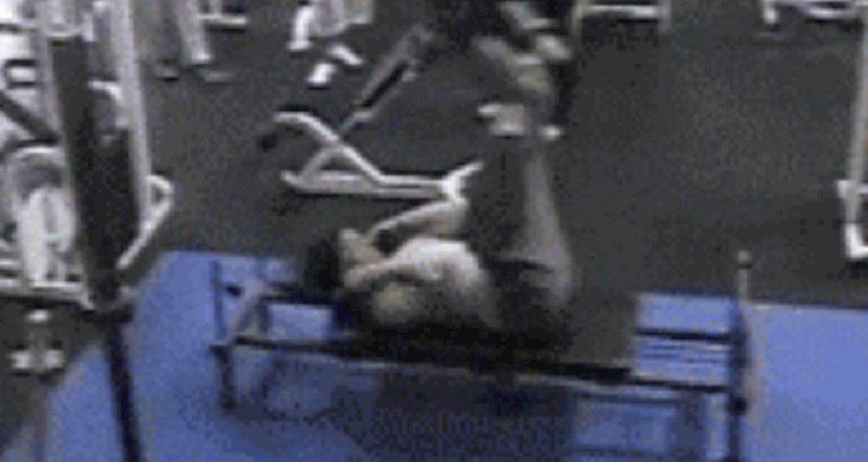 Tip je vježbao u teretani. Ono što se dogodilo teško je prepričati