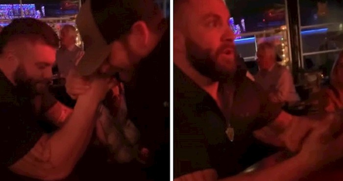 Izazvao je snagatora na obaranje ruku, ono što mu se dogodilo nije nitko predvidio