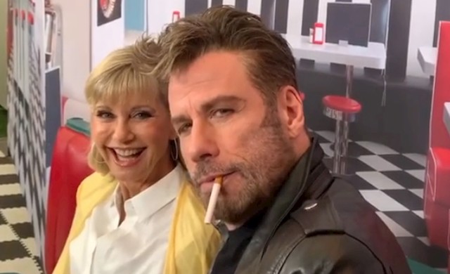 Olivia Newton-John i John Travolta