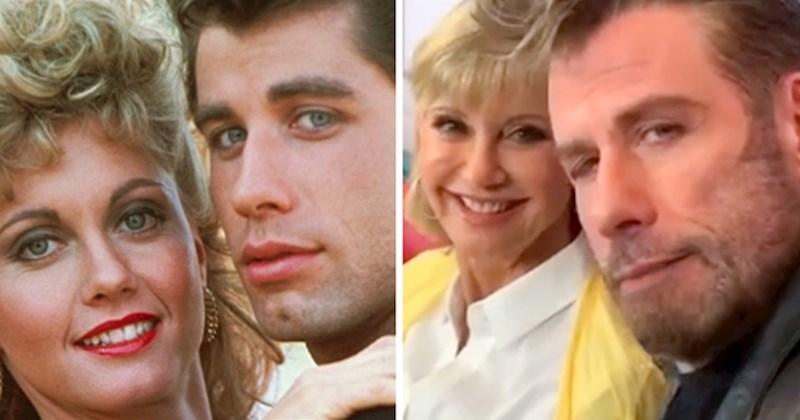 Sandy Olsson i Danny Zuko (Briljantin)