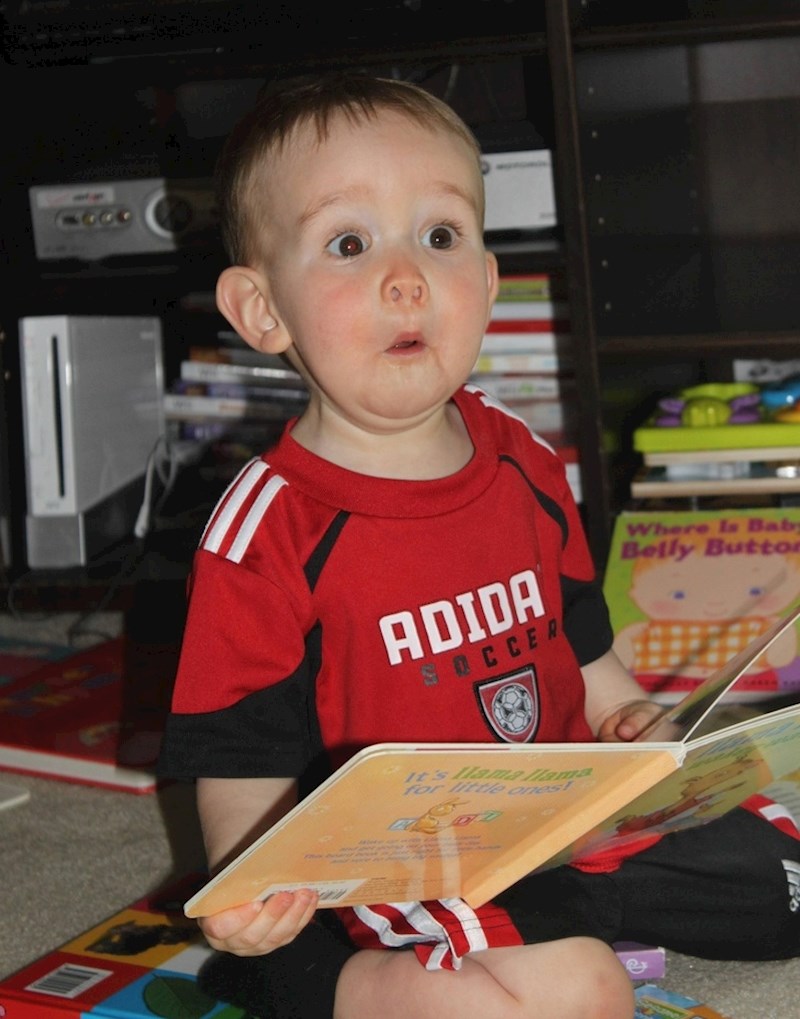 Reakcija na njegov omiljeni crtić