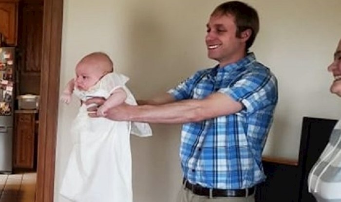Krštenje u doba korone - ovi ljudi htjeli su krstiti dijete, izveli su to na pomalo čudan način