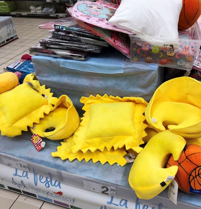 U Italiji postoji dućan koji prodaje jastuke u obliku tjestenine