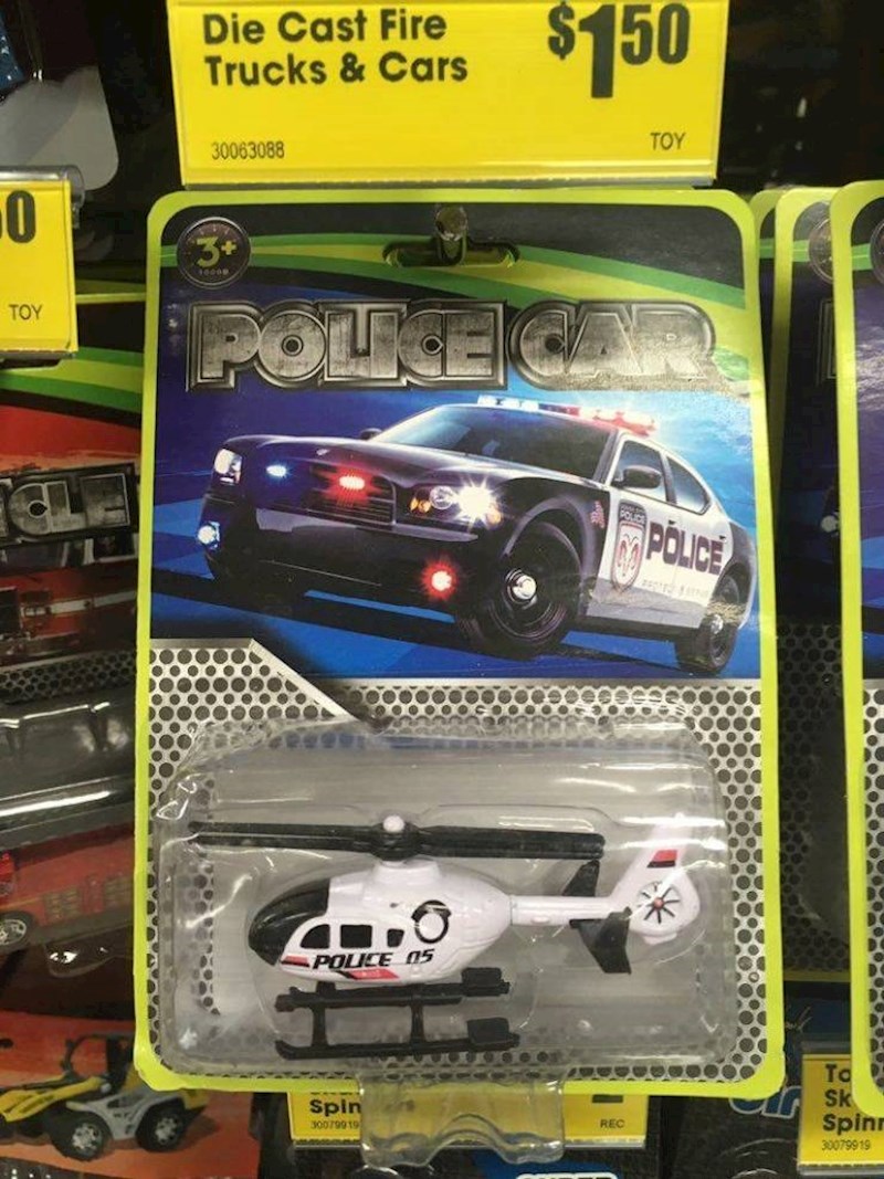 Ovo ne izgleda kao policijski auto...