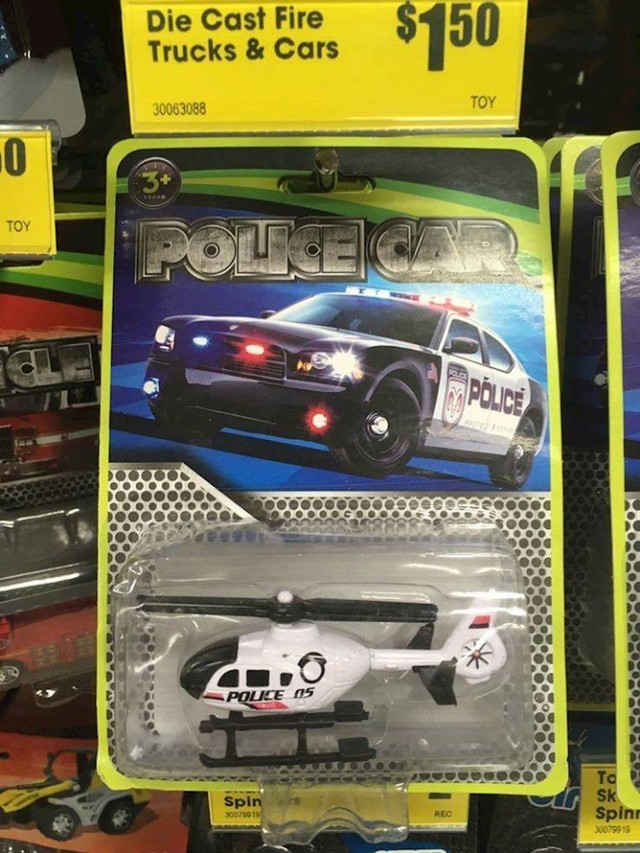 Ovo ne izgleda kao policijski auto...