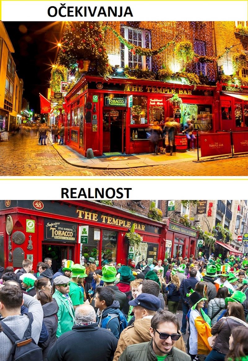 The Temple Bar u Dublinu